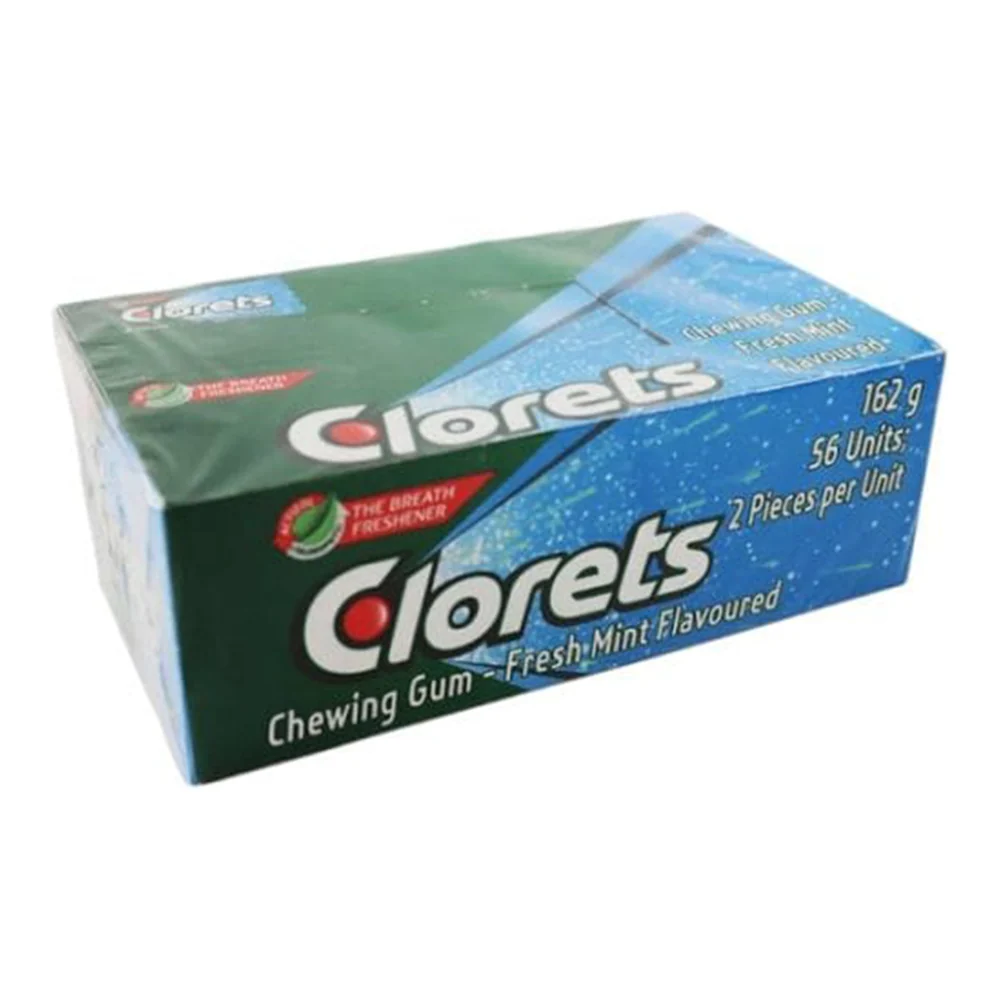 Clorets Bubble Gum 56 × 2 pcs