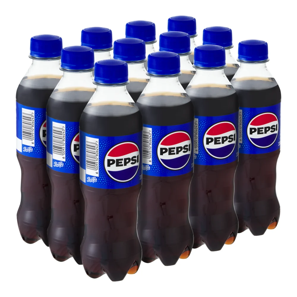 Pepsi, Mirinda or Mountain Dew 12 × 330 ml