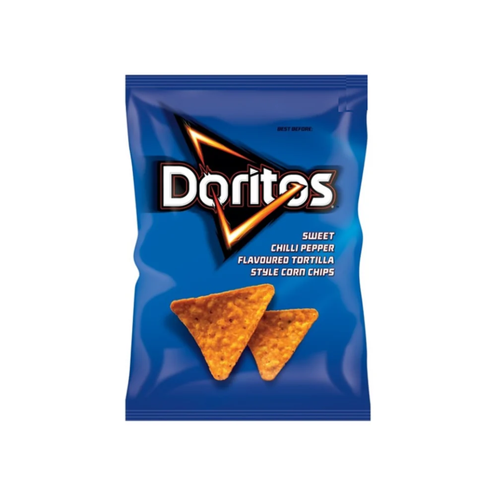Simba 70 g or Doritos 74 g